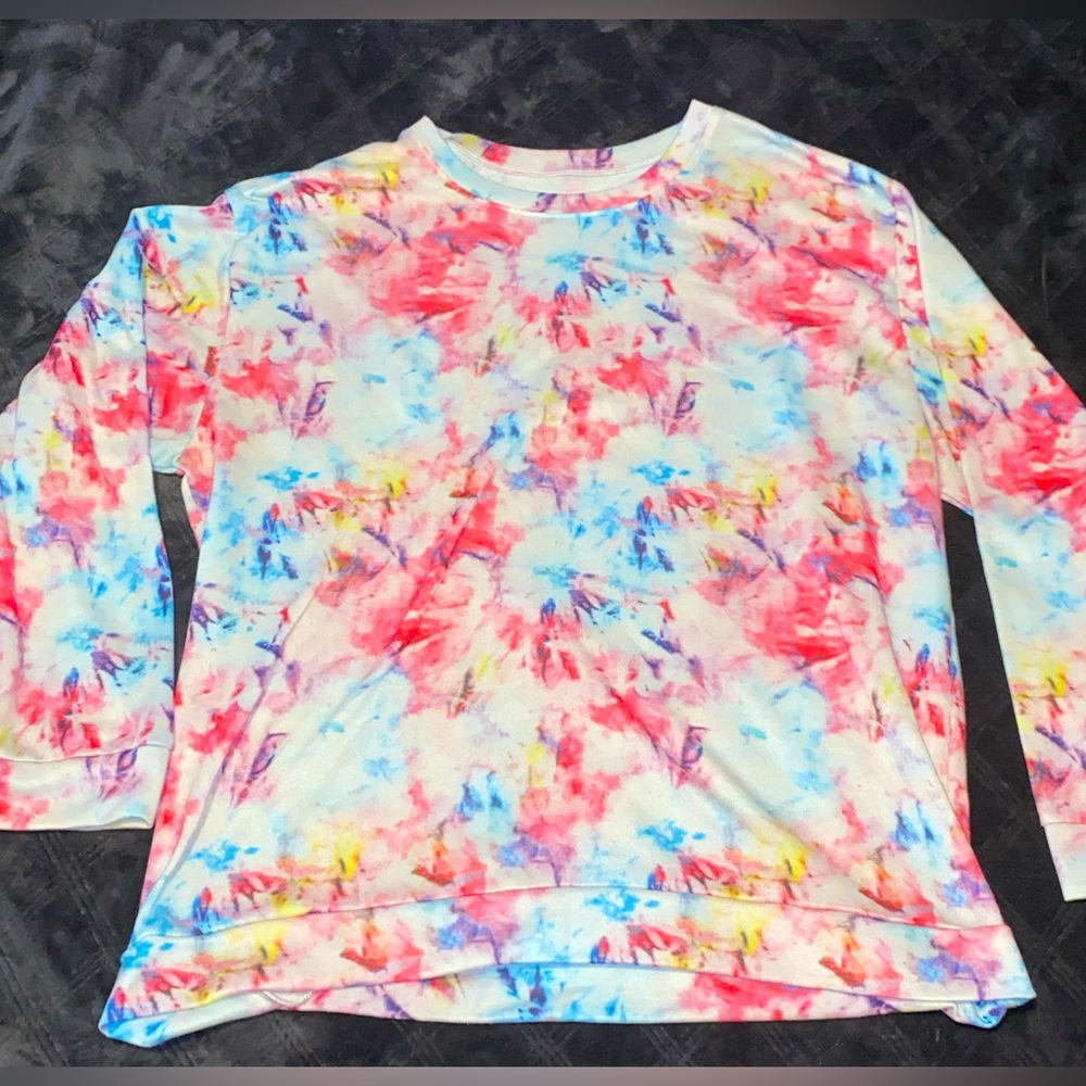 Woman’s Bobbie Brooks Tye-Dye Crewneck